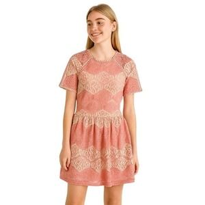 NWT Everly Sz Small Lace Mini Romantic‎ Cottagecore Balletcore Twee Barbie Lace
